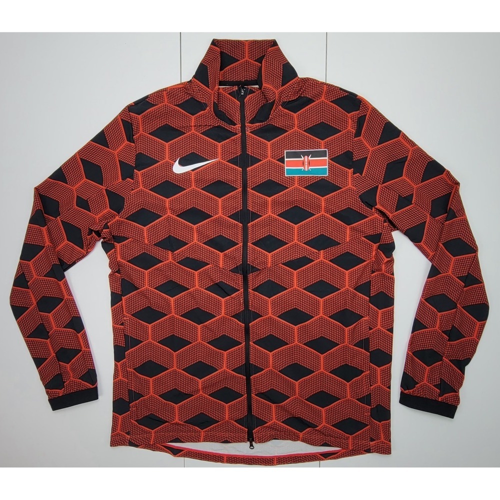 Nike Kenya Olympic Pro Elite Lightweight Track & Field Jacket CI8805-010 Size S